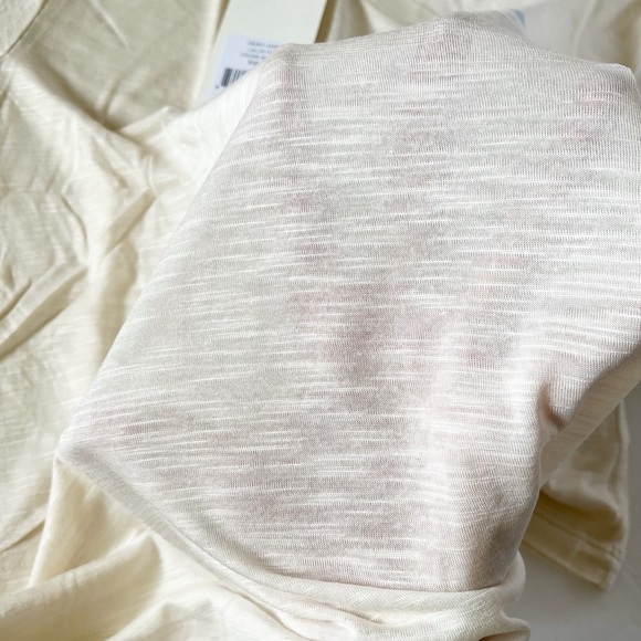 LoveShackFancy relaxed fit Calix tee in cream with multicolor “Dallas” print - Picture 4 of 7